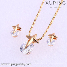 61771- Xuping Imitation bridal jewelry sets gold online